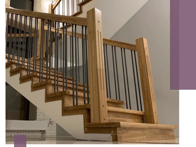 Реставрация деревянных и металлических лестниц в Красногорске