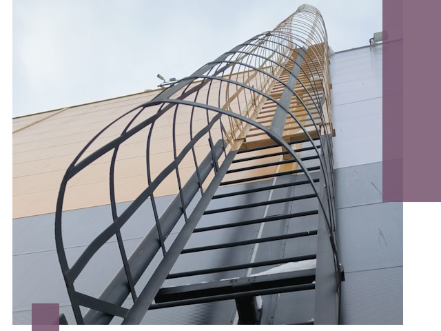 Изготовление и монтаж пожарных лестниц в Красногорске профессионально