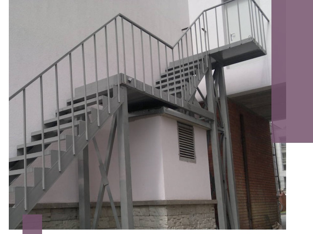 Монтаж пожарных лестниц под ключ в Красногорске с гарантией качества