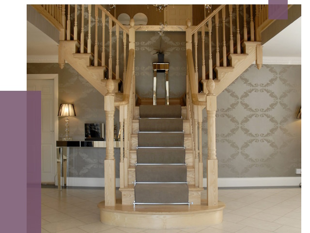 Монтаж деревянных лестниц в Красногорске от 7570 руб. 