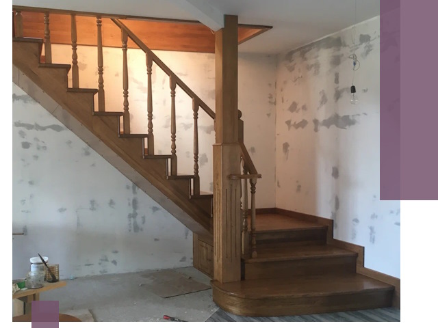 Ремонт деревянных лестниц в Красногорске: быстро и качественно