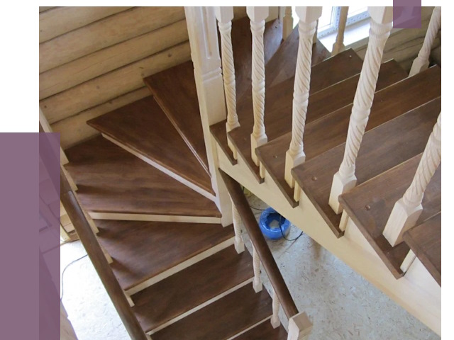 Реставрация деревянных лестниц в Красногорске от 4268 руб.