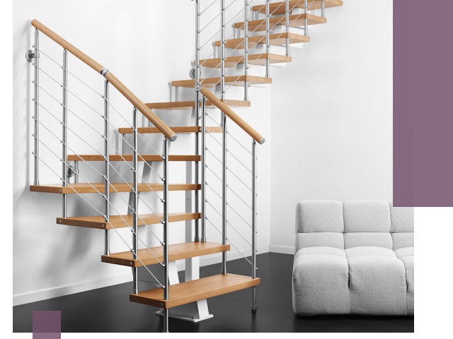 Модульные лестницы под ключ в Красногорске — монтаж и изготовление