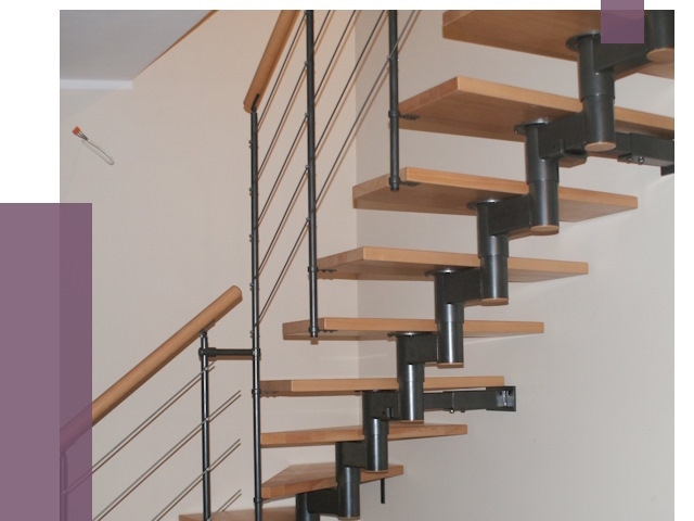 Изготовление модульных лестниц в Красногорске от 11431 руб. 