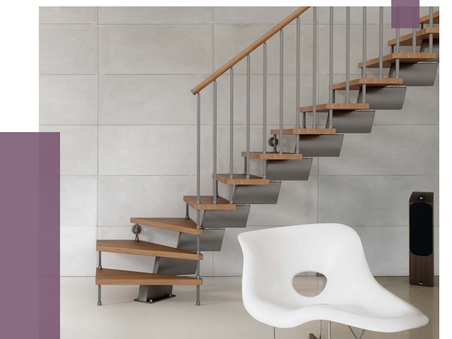 Монтаж модульных лестниц в Красногорске от 6300 руб. 