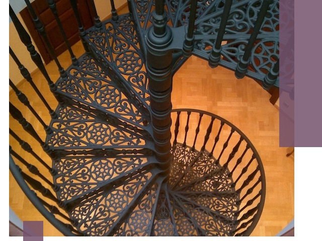 Винтовые лестницы под ключ в Красногорске: производство и монтаж