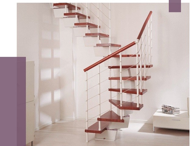 Изготовление лестниц на больцах в Красногорске от 9653 руб. | ПРОЛЁТ-Крр