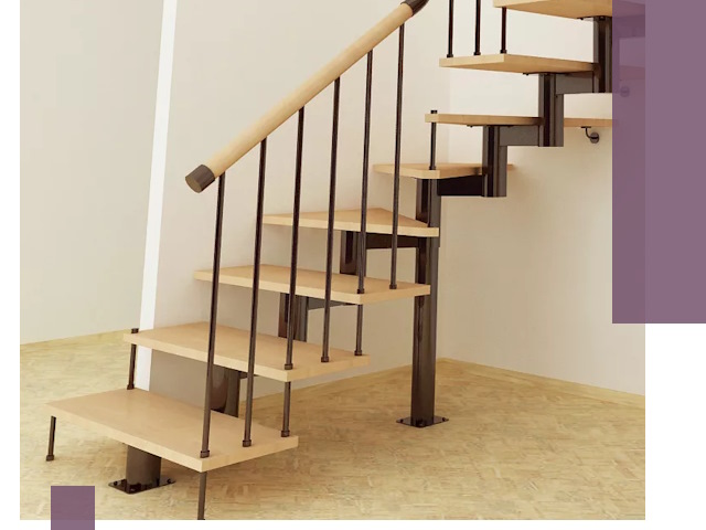 Монтаж лестниц на больцах в Красногорске — быстро и надежно