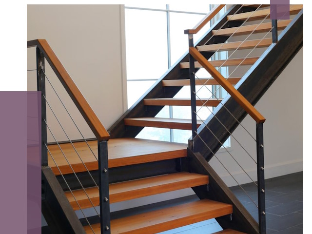 Изготовление лестниц на металлокаркасе в Красногорске от 18798 руб. | ПРОЛЁТ-Крр
