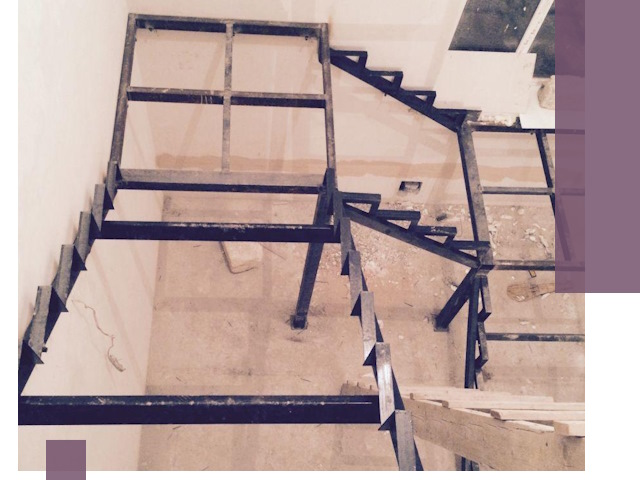 Монтаж лестниц на металлокаркасе в Красногорске быстро и качественно