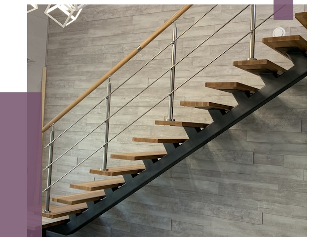 Изготовление лестниц на монокосоуре в Красногорске от 75699 руб. 