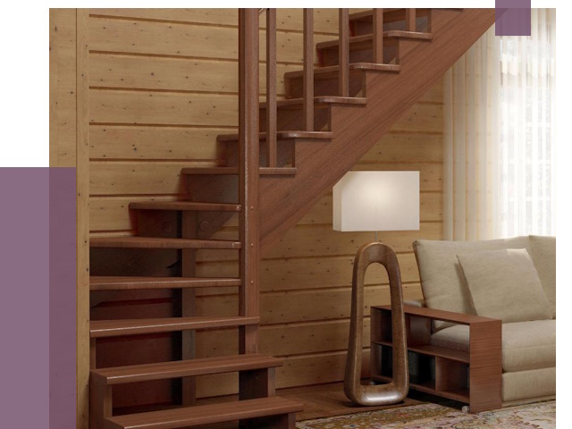 Лестницы эконом класса в Красногорске от 18137 руб. бюджетные решения