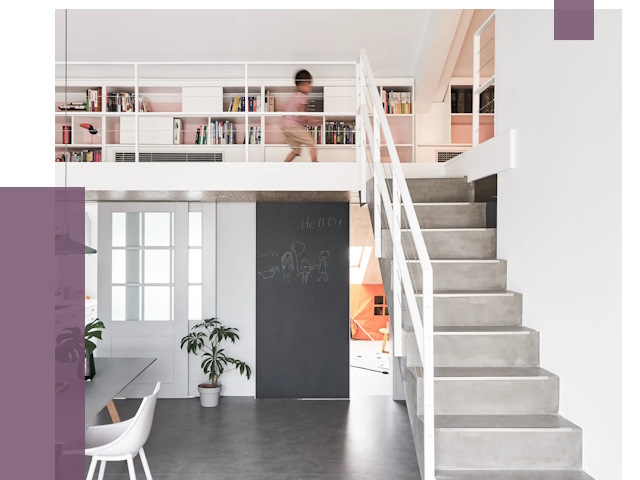 Лестницы для двухуровневой квартиры в Красногорске от 175277 руб. | ПРОЛЁТ-Крр