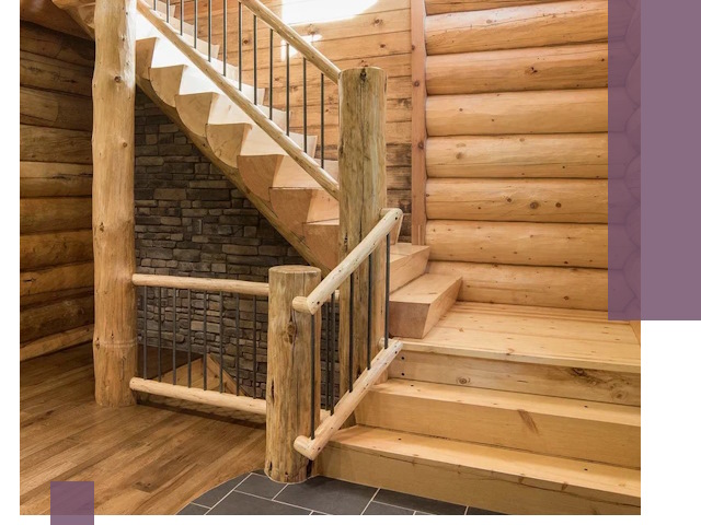 Лестницы в баню под заказ и профессиональный монтаж в Красногорске