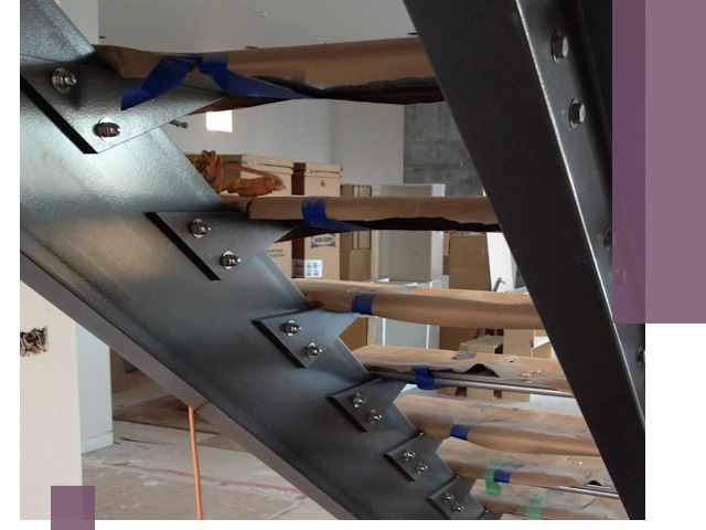 Усиление лестничных конструкций и усиление опор в Красногорске