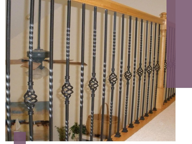 Изготовление и монтаж кованных перил в Красногорске под ключ