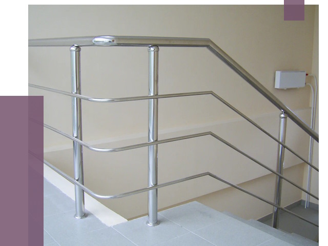 Алюминиевые перила в Красногорске от 6300 руб. под ключ | ПРОЛЁТ-Крр