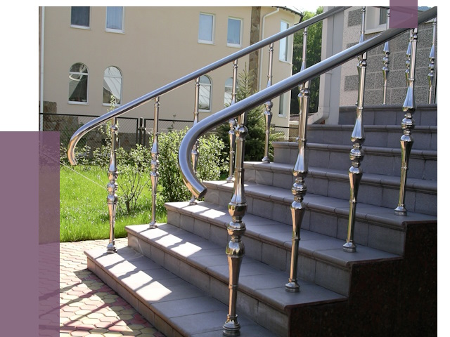 Перила для крыльца в Красногорске от 10669 руб. — монтаж ПРОЛЁТ-Крр