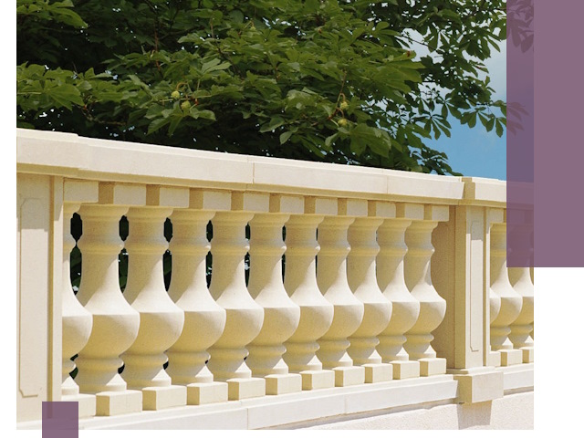 Установка балюстрады в Красногорске: изготовление и монтаж под ключ