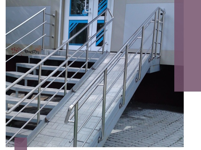 Пандус на крыльцо под ключ в Красногорске: монтаж и изготовление