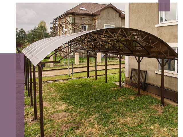 Демонтаж навесов в Красногорске от 4572 руб. — разборка и вывоз | ПРОЛЁТ-Крр