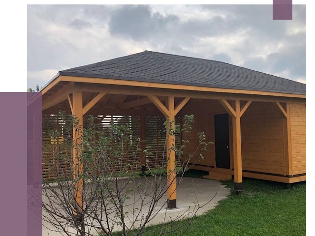 Навесы под ключ в Красногорске от 48011 руб.  | ПРОЛЁТ-Крр