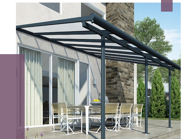 Навесы пристенные в Красногорске от 9043 руб. — монтаж и установка | ПРОЛЁТ-Крр