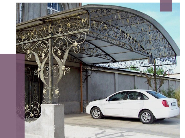 Кованые навесы в Красногорске от 14479 руб. | ПРОЛЁТ-Крр