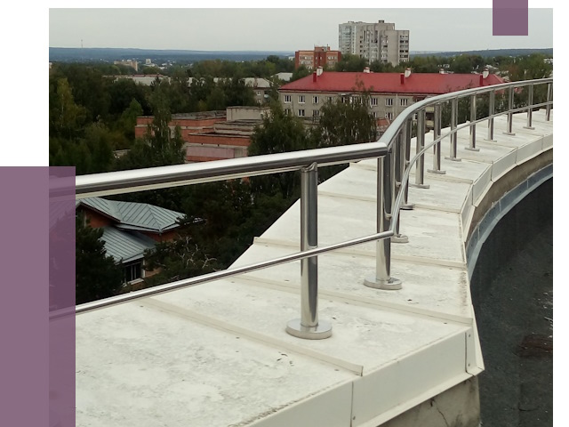 Парапеты и ограждения кровли в Красногорске от 4928 руб. 