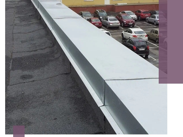 Изготовление парапетов из металла и нержавейки в Красногорске