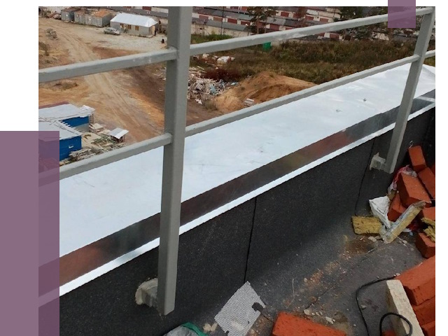 Монтаж парапетов в Красногорске от 4268 руб.  | ПРОЛЁТ-Крр