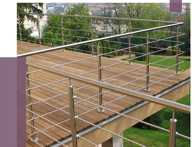 Алюминиевые парапеты в Красногорске под ключ от 7722 руб. 