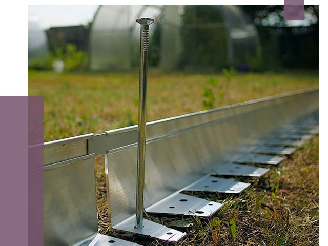 Металлические бордюры для газона в Красногорске от 4268 руб. | ПРОЛЁТ-Крр