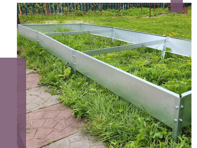 Металлические бордюры для грядок в Красногорске от 1778 руб. 