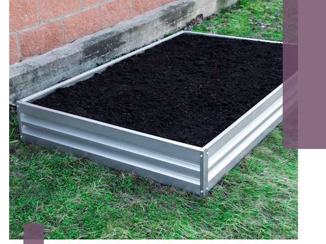 Металлические бордюры для грядок в Красногорске: прочность и аккуратность