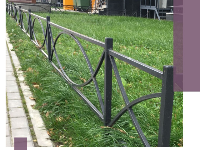 Газонные ограждения из металла в Красногорске — монтаж и продажа