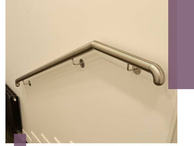 Изготовление пристенных поручней в Красногорске под ключ за сроки