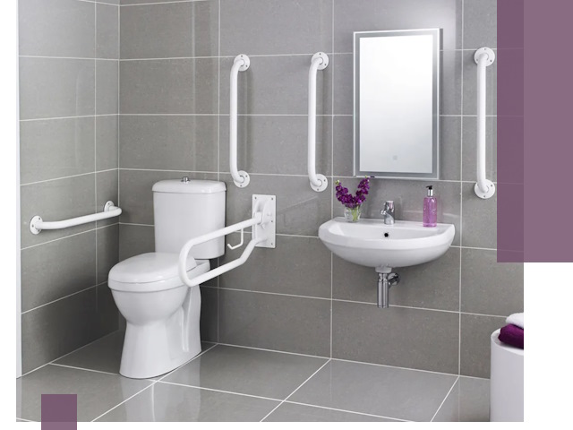 Поручни для санузлов в Красногорске: установка, ремонт и монтаж