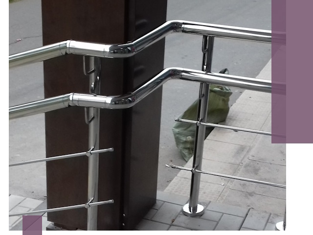 Монтаж поручней из нержавеющей стали в Красногорске качественно и быстро